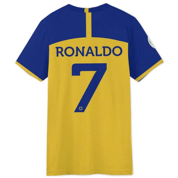 Tailandia Camiseta Al-Nassr FC Ronaldo 1ª Kit 2022 2023